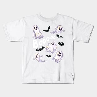 Spoopy Ghosts Kids T-Shirt